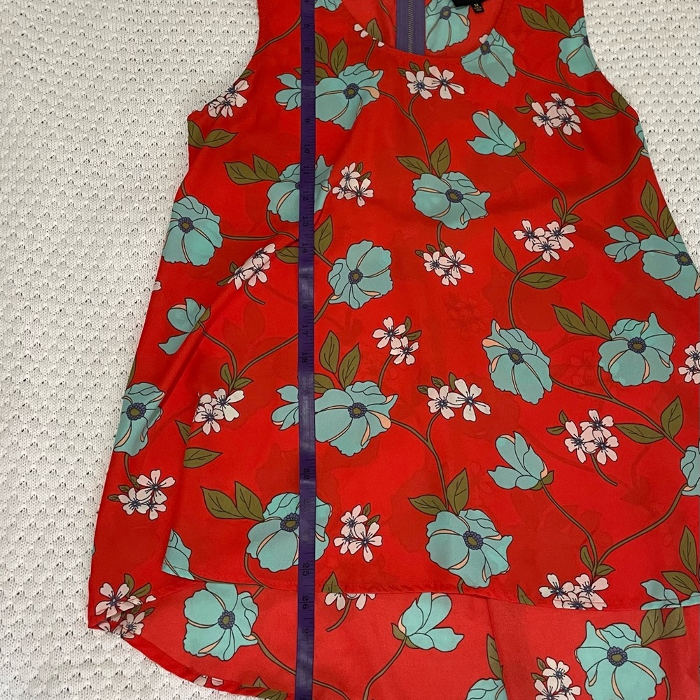 W5 women’s sleeveless high low blouse - Picture 8 of 8